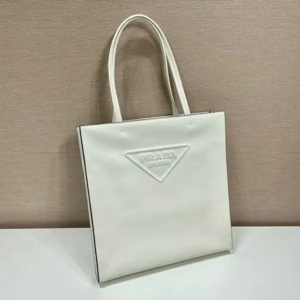 First bag ru PRADA Leather tote bag