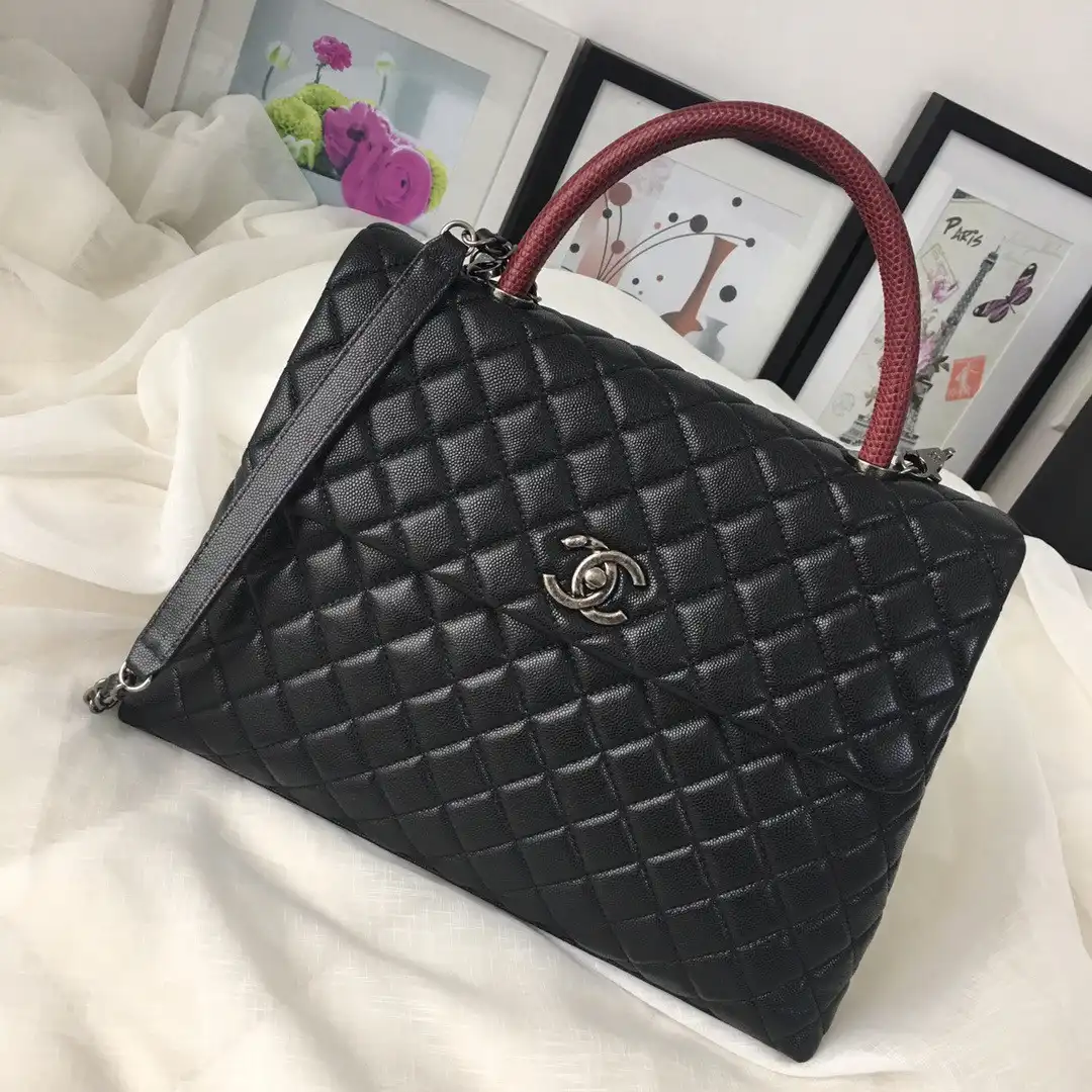 CHANEL TOP HANDLE BAG