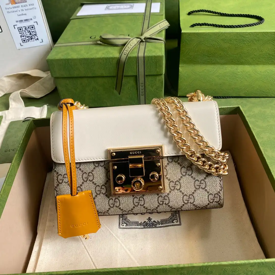 GUCCI padlock small shoulder bag