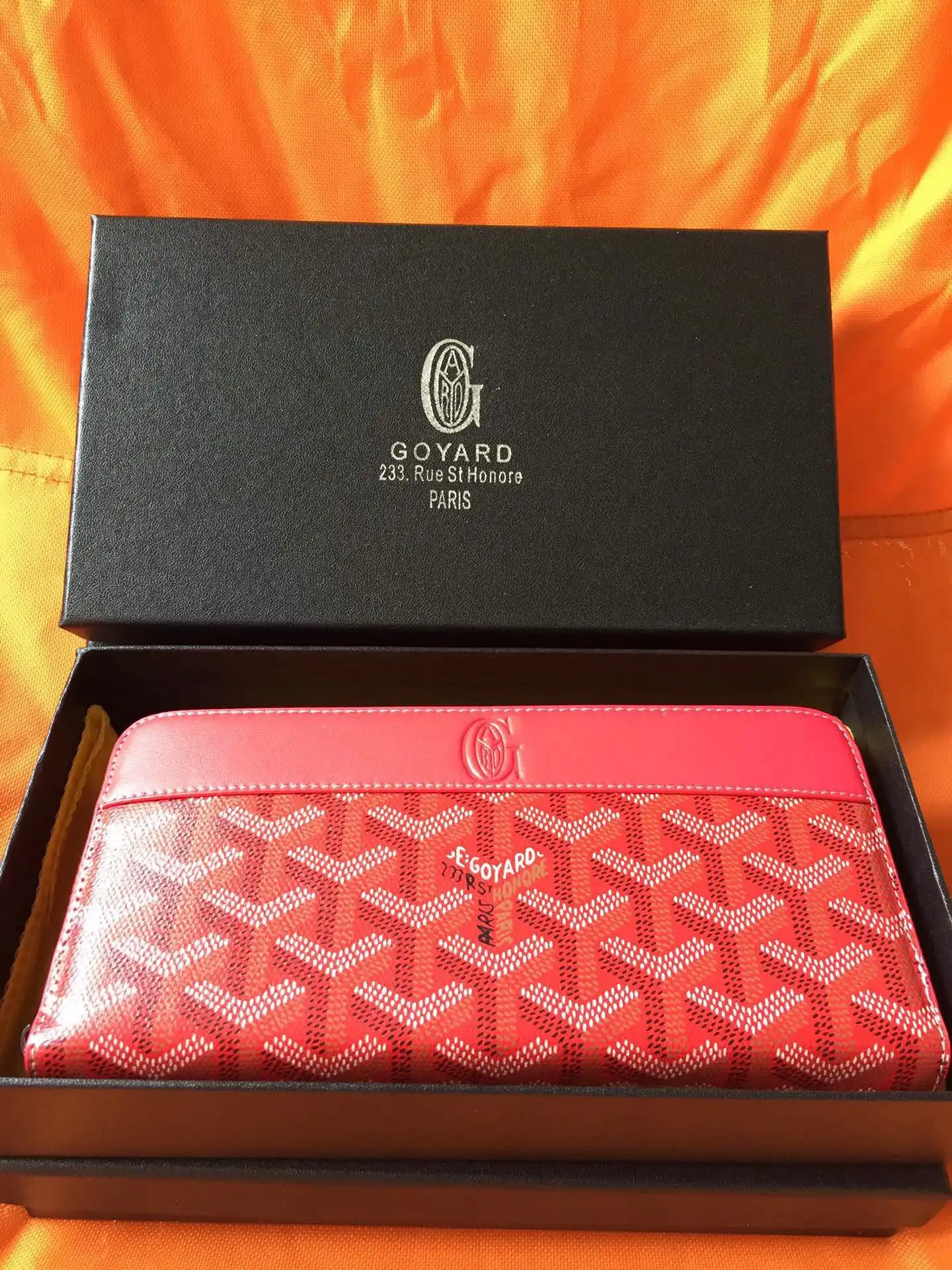 GOYARD ZIPPY WALLET