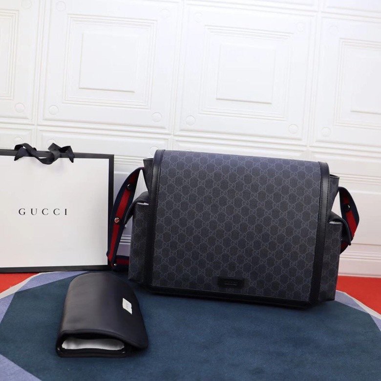 HOT SALE GUCCI GG Supreme diaper bag