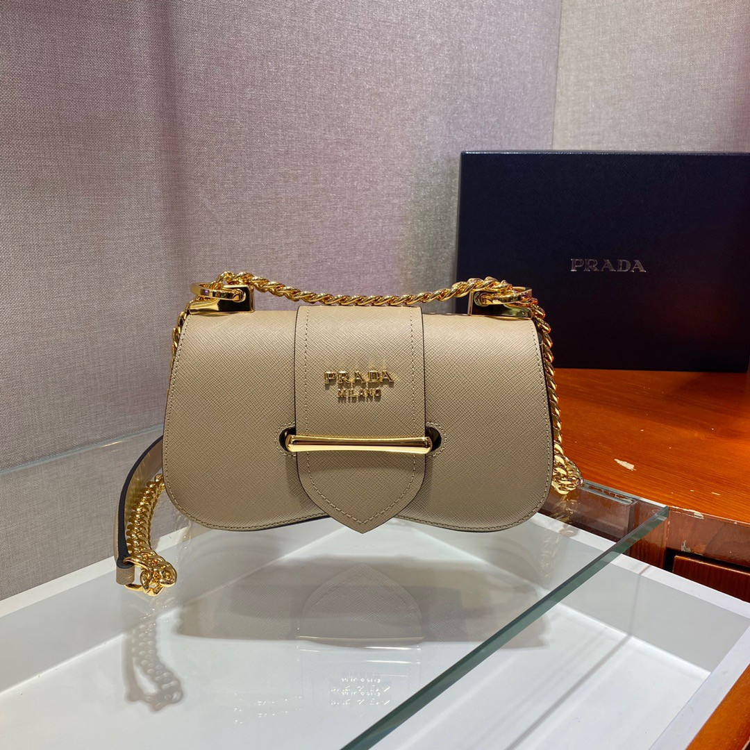 HOT SALE PRADA Saffiano Leather Prada Sidonie Bag