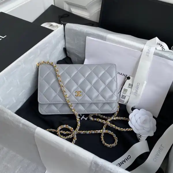 Frstbag ru CHANEL CHAIN WALLET LAMBSKIN NEW EDITION