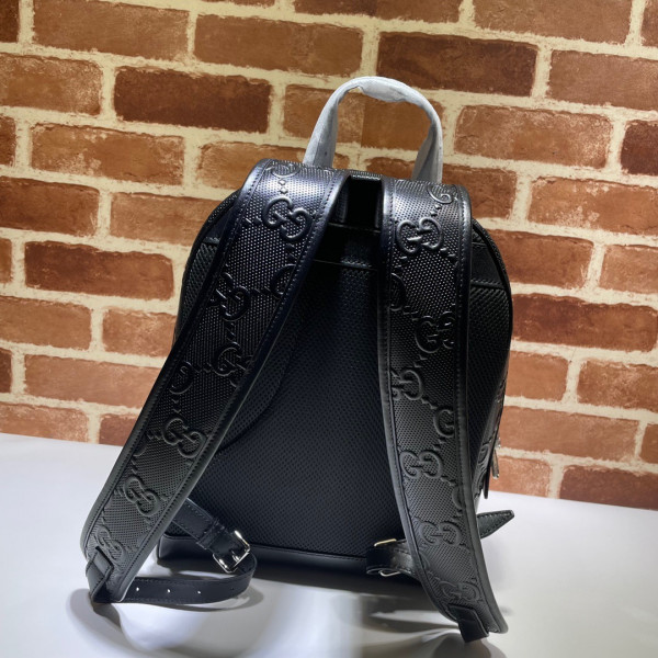 HOT SALE GUCCI GG embossed backpack