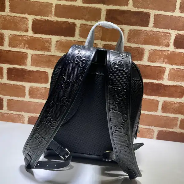 Cheap HOT SALE GUCCI GG embossed backpack