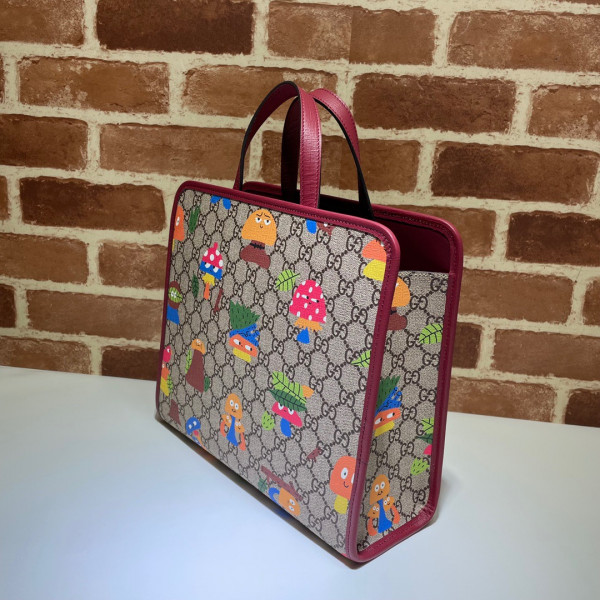 HOT SALE GUCCI Children's woodland tote bag