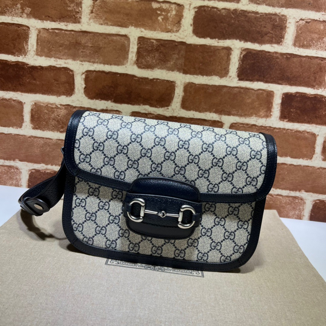 HOT SALE GUCCI Horsebit 1955 shoulder bag