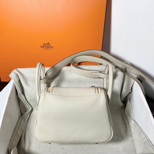 HOT SALE HERMES LINDY MINI HANDMADE