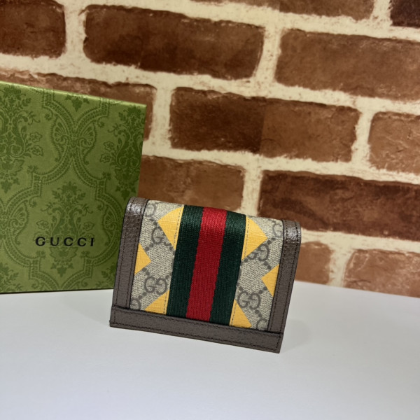 HOT SALE GUCCI Ophidia card case wallet