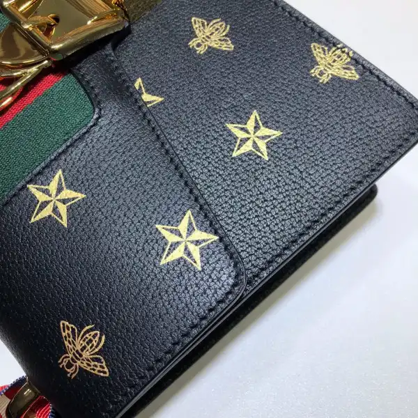 GUCCI Sylvie Bee Star small shoulder bag