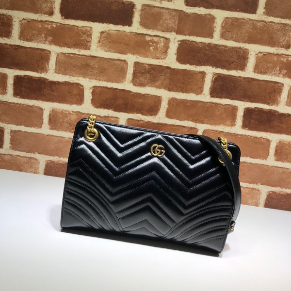 HOT SALE GUCCI GG Marmont matelassé medium shoulder bag