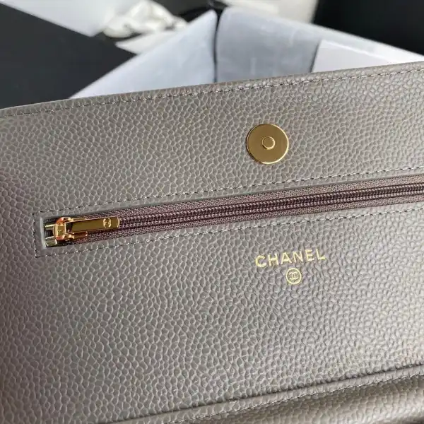 Affordable CL CHAIN WALLET CAVIAR NEW EDITION