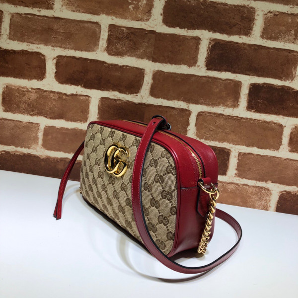 HOT SALE GUCCI GG Marmont small shoulder bag