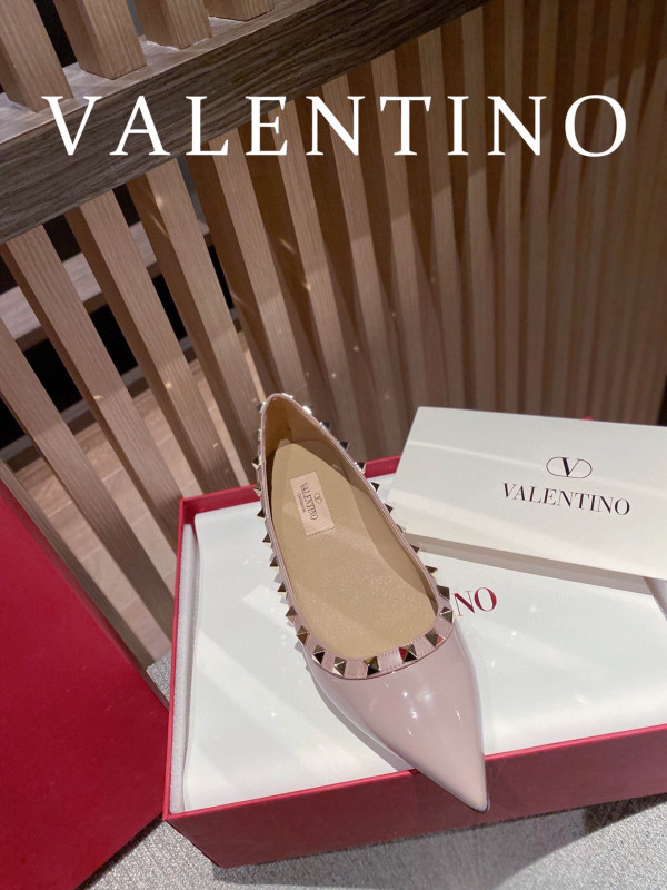 HOT SALE VALENTINO ROCKSTUD FLAT