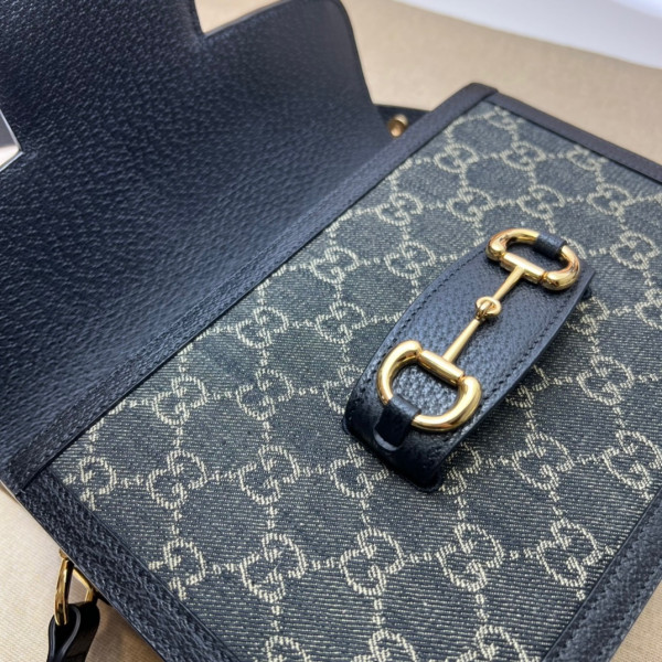 HOT SALE GUCCI Horsebit 1955 shoulder bag