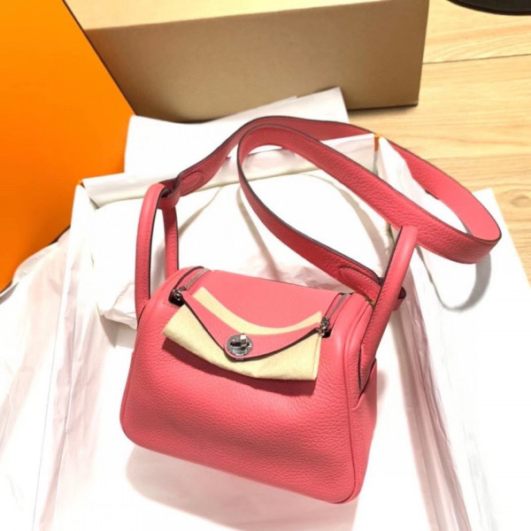 HOT SALE HERMES LINDY MINI HANDMADE