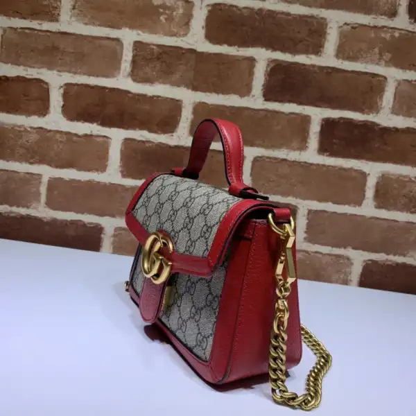 GUCCI GG Marmont mini top handle bag