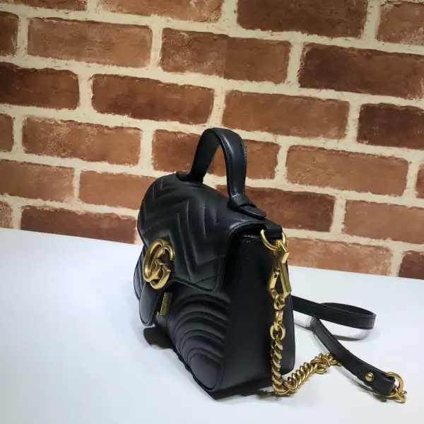 GUCCI GG Marmont mini top handle bag