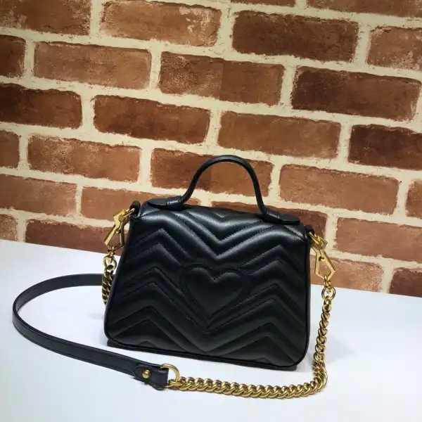 GUCCI GG Marmont mini top handle bag