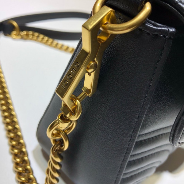 HOT SALE GUCCI GG Marmont mini top handle bag