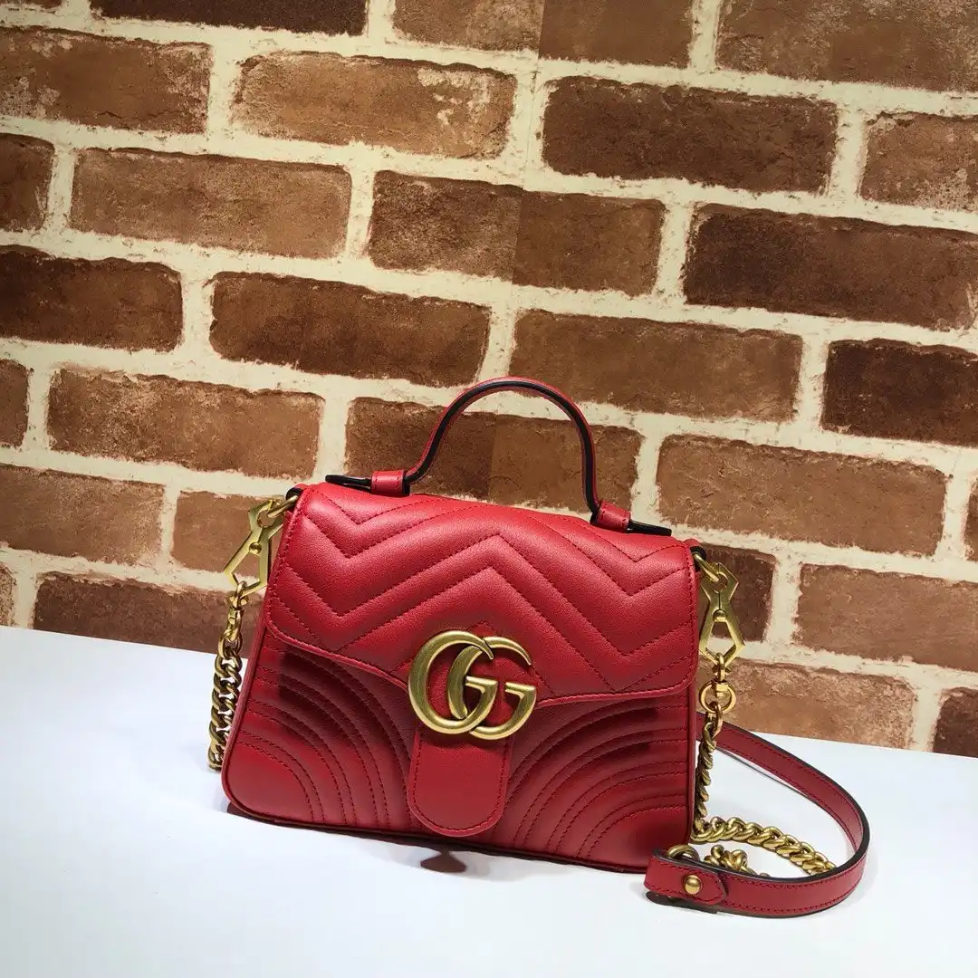 Frstbag ru GUCCI GG Marmont mini top handle bag