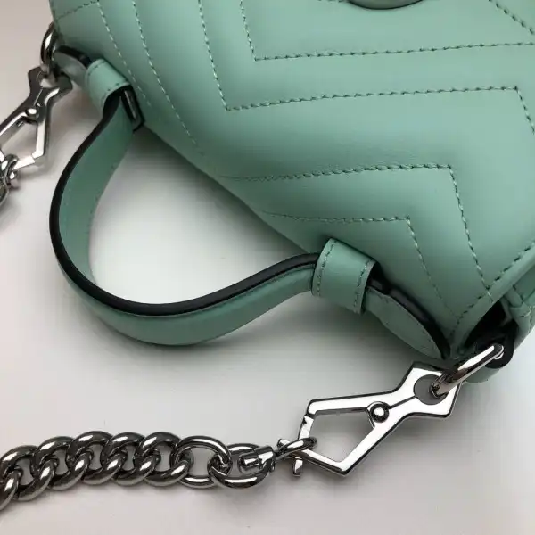 GUCCI GG Marmont mini top handle bag