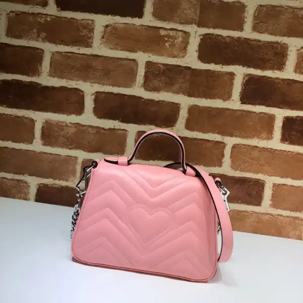 Affordable GUCCI GG Marmont mini top handle bag