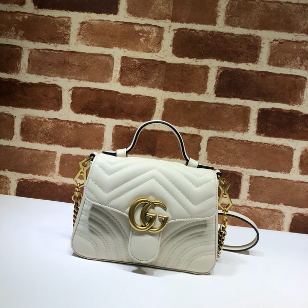 GUCCI GG Marmont mini top handle bag