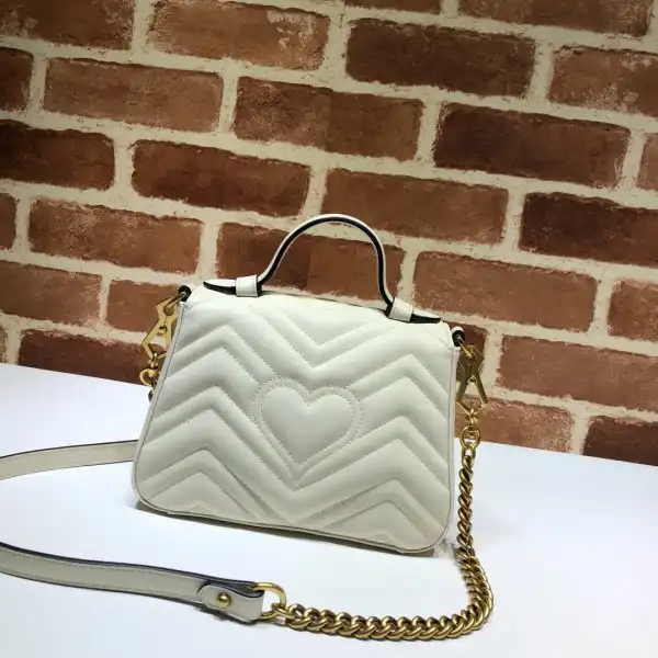 GUCCI GG Marmont mini top handle bag