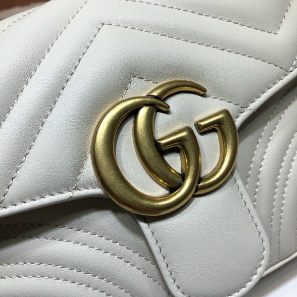 HOT SALE GUCCI GG Marmont mini top handle bag