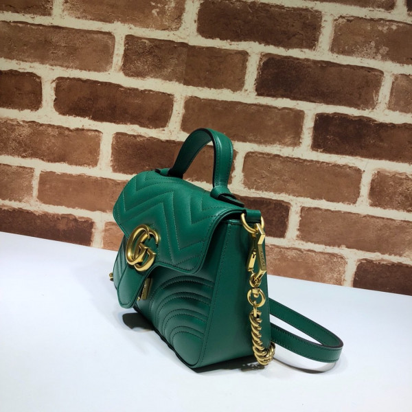 GUCCI GG Marmont mini top handle bag