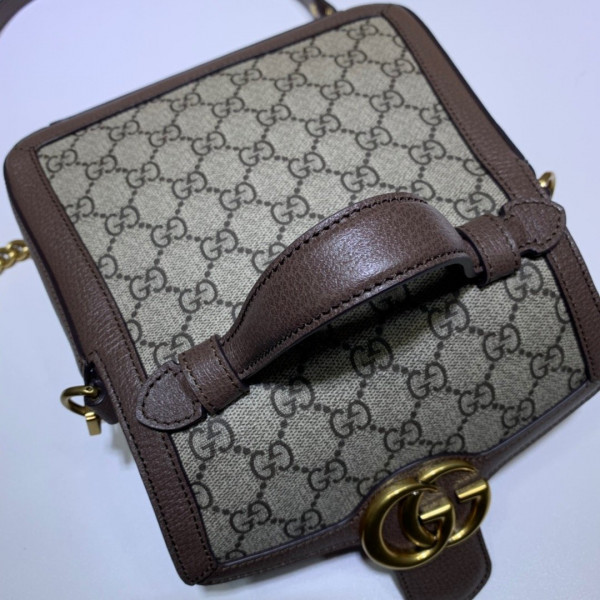 HOT SALE GUCCI GG Marmont mini top handle bag