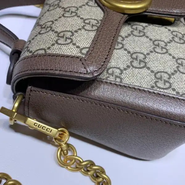 GUCCI GG Marmont mini top handle bag