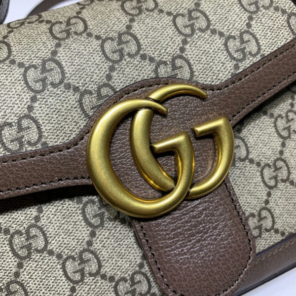 HOT SALE GUCCI GG Marmont mini top handle bag