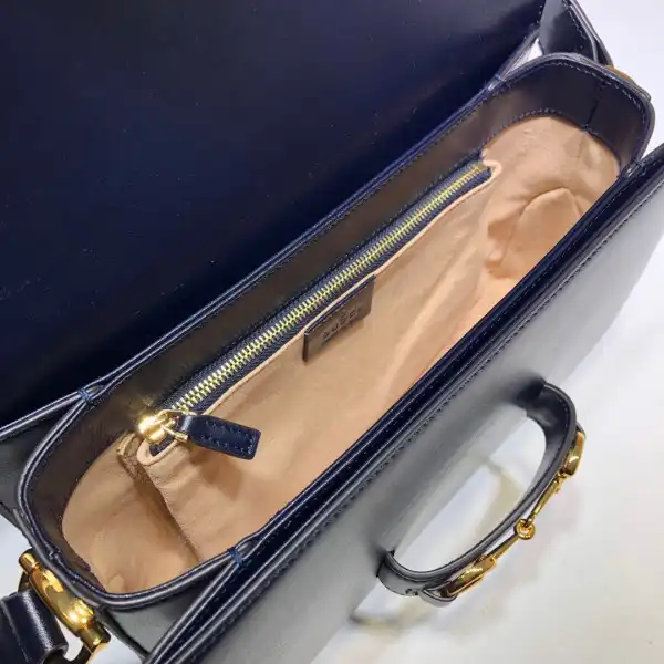 Affordable TO GUCCI 1955 Horsebit shoulder bag