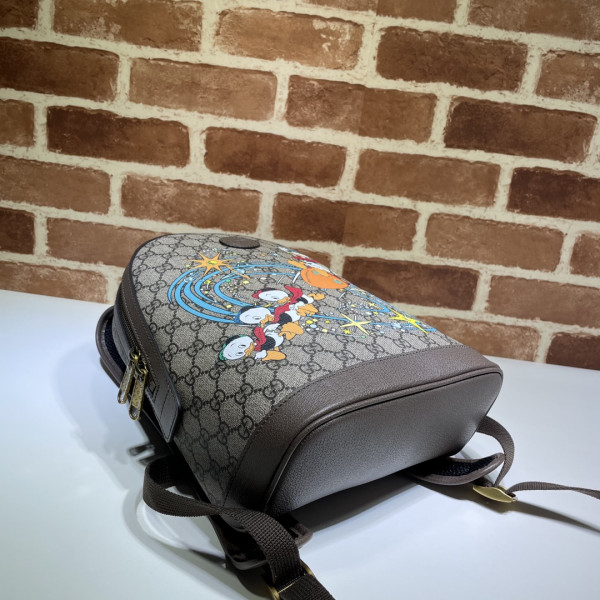 HOT SALE GUCCI Disney x Gucci Donald Duck small backpack