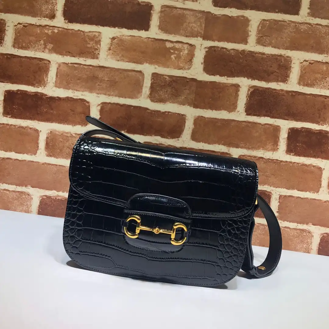 First bag ru GUCCI 1955 Horsebit shoulder bag