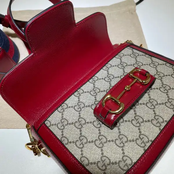 GUCCI Horsebit 1955 mini bag