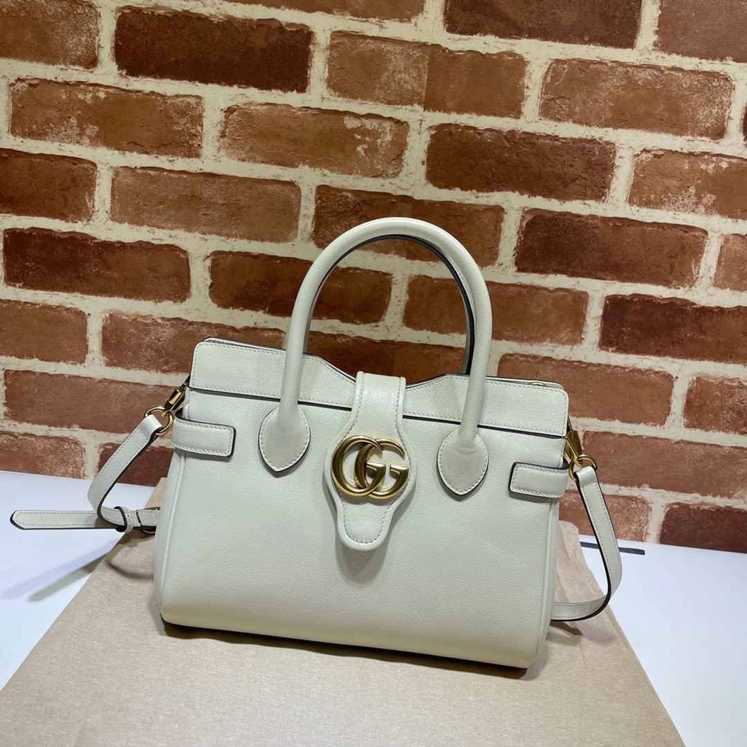 HOT SALE GUCCI Small top handle bag with Double G