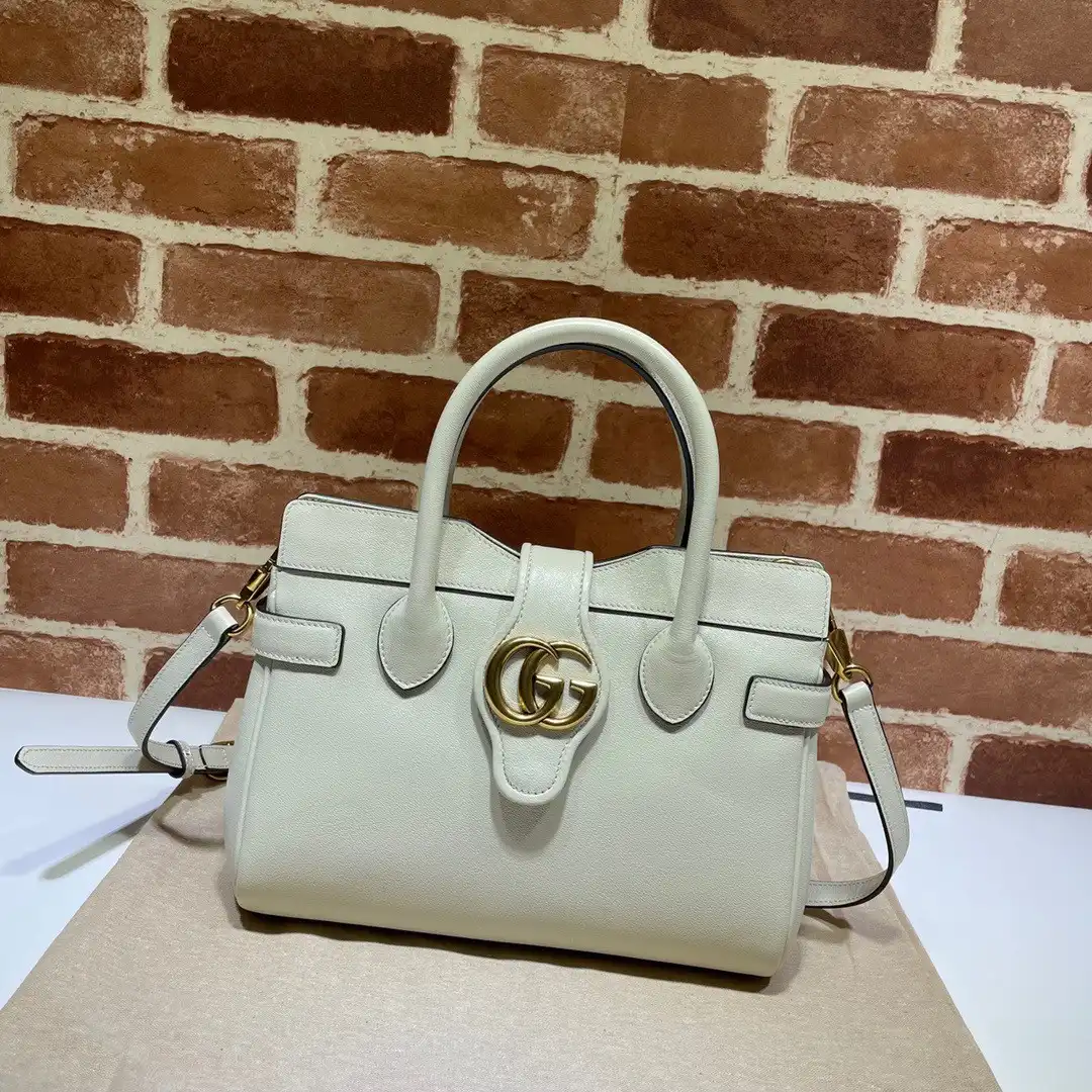 GUCCI Small top handle bag with Double G