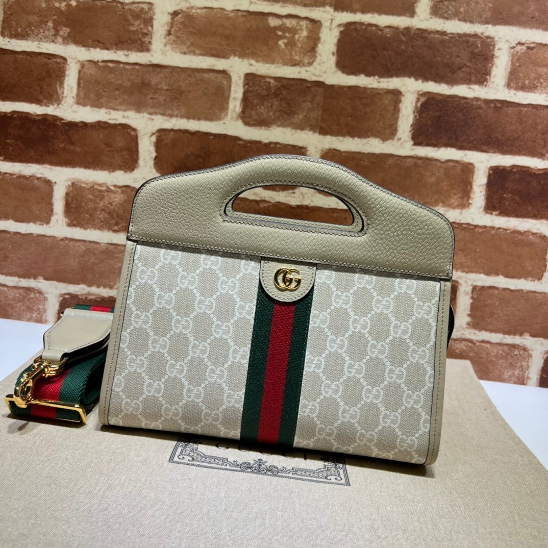 HOT SALE GUCCI Ophidia small tote with Web