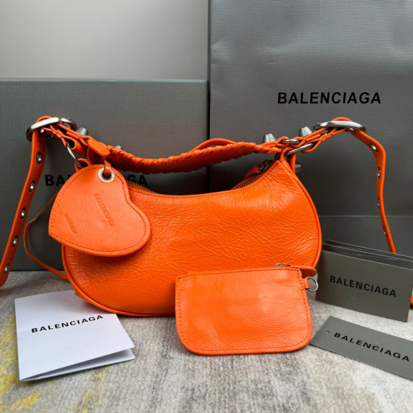 HOT SALE BALENCIAGA WOMEN'S LE CAGOLE XS SHOULDER BAG