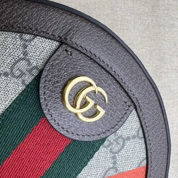 Cheap GUCCI Round shoulder bag with Double G