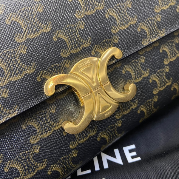 [FREE SHIPPING] CELIN* CHAIN BAG TRIOMPHE