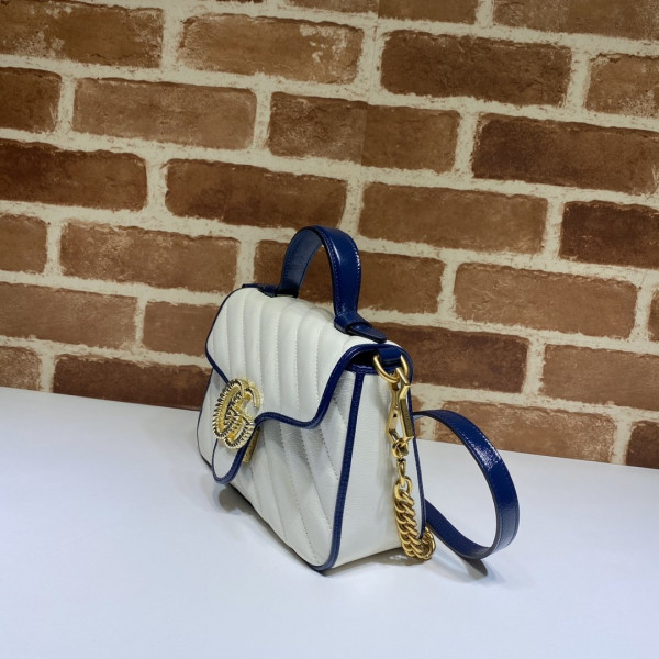 GUCCI GG Marmont Mini Top Handle Bag