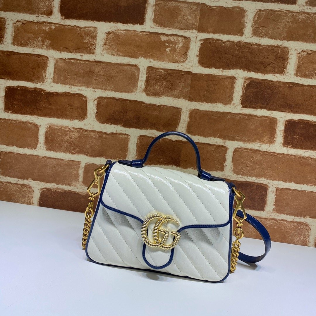 GUCCI GG Marmont Mini Top Handle Bag