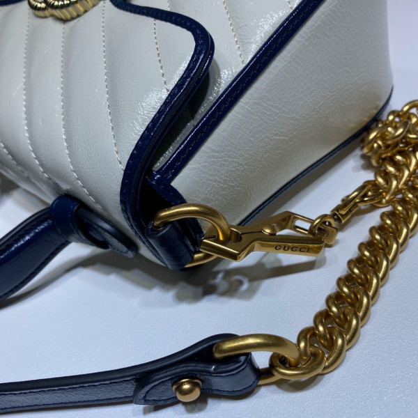 GUCCI GG Marmont Mini Top Handle Bag