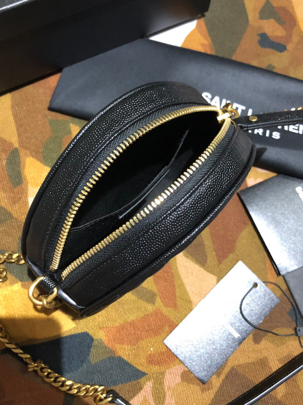 HOT SALE YSL VINYLE ROUND CAMERA BAG