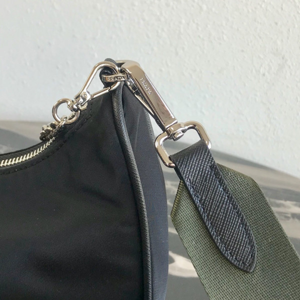 HOT SALE PRADA NYLON HOBO BAG