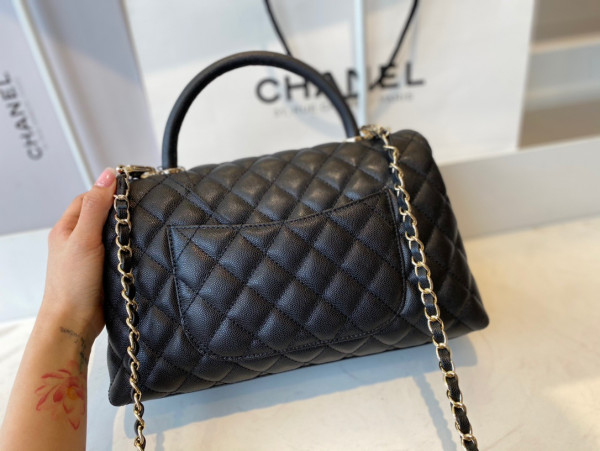 HOT SALE CL LARGE FLAP BAG WITH TOP HANDLE